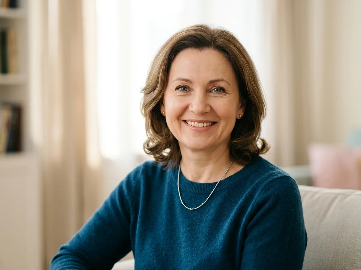 Аватар клиента Ирина С., женщина 51 год, Волгоград, портрет на светлом фоне
